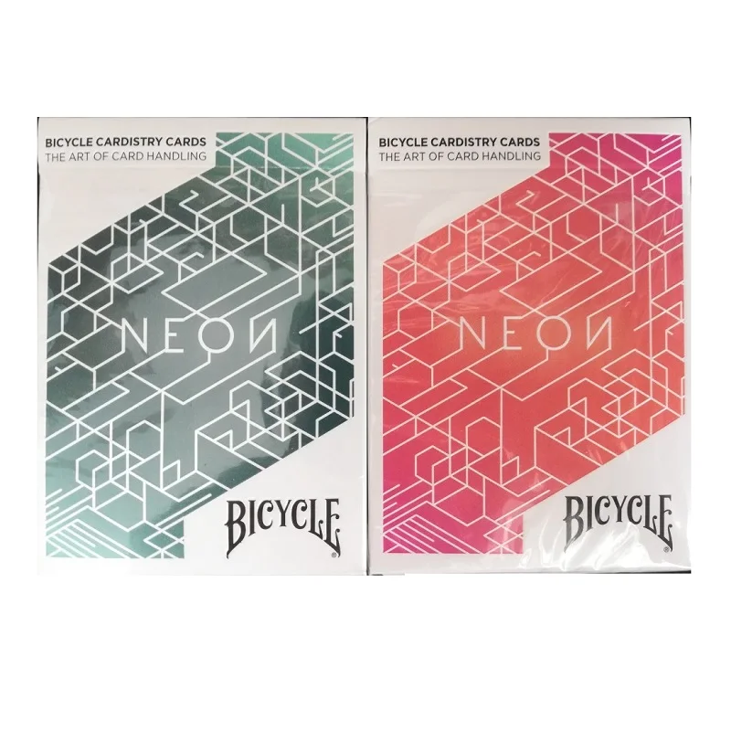 

Bicycle Neon Playing Cards Deck Bicycle Cardistry Cards USPCC Poker Magic Card Games Magic Tricks Props for Magician