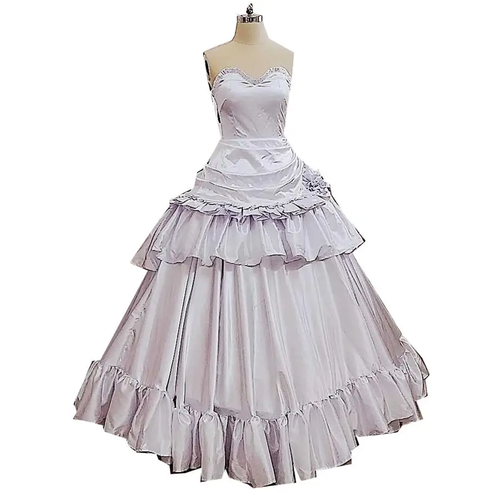 2020 Zero no Tsukaima Louise Francoise le Blanc de la valliere Cosplay Costumes Stage Performence Wedding Clothes