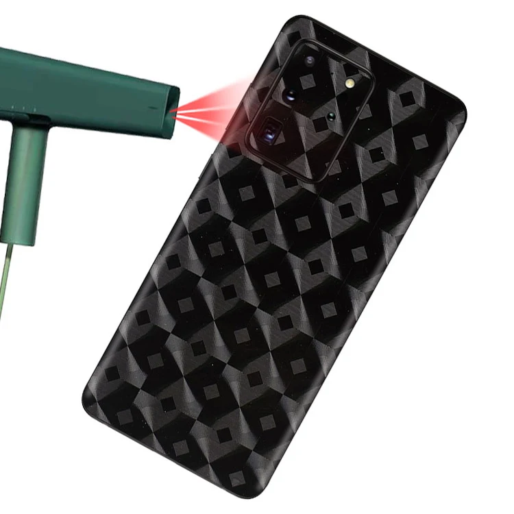 3D Camo Crocodile Snake Skin Film Wrap Skin Phone Back Paste Sticker For SAMSUNG Galaxy S20 Ultra S10 Plus S10e S9+ Note 20 10