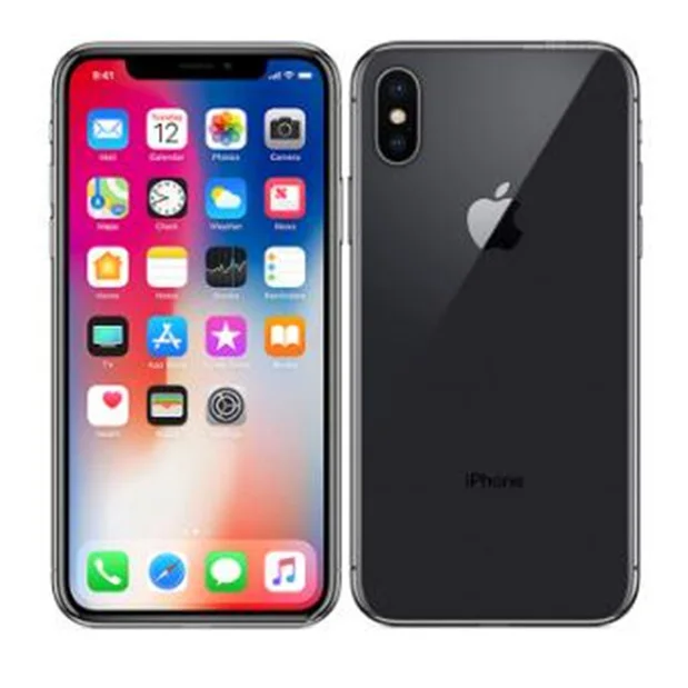 Apple iPhone X Original Phone 3GB RAM 64/256GB ROM Hexa Core Face ID 12MP Wireless Unlocked Cellphone 3