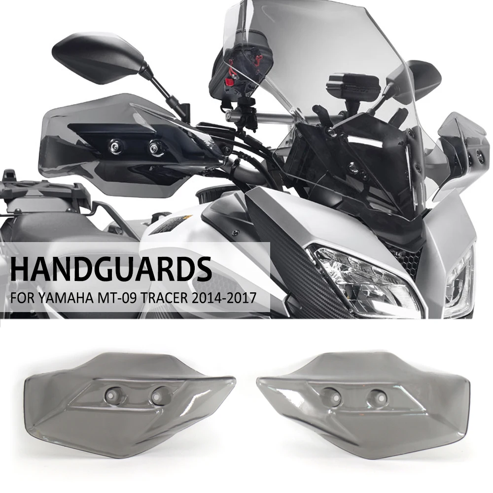 

NEW Motorcycle Hand Guard Deflector Extended Handguards Protectors Windscreen For YAMAHA MT-09 Tracer 900 MT09 2014-2017 2016