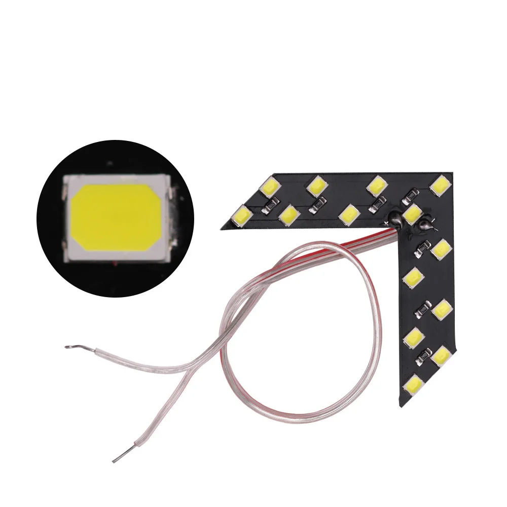 2 sztuki ukryte oświetlenie kierownicy LED do lusterka wstecznego samochodu 14SMD strzałka wskazująca LED