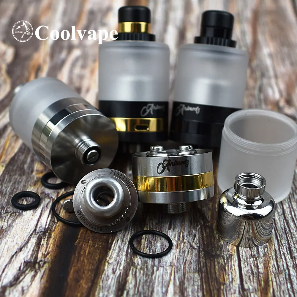 Coolvape Doggystyle drań RTA Atomizer zbiornik do e-papierosa 22mm 3.5ml 316 Atomizer ze stali nierdzewnej vs Zeus X RTA Atomizer