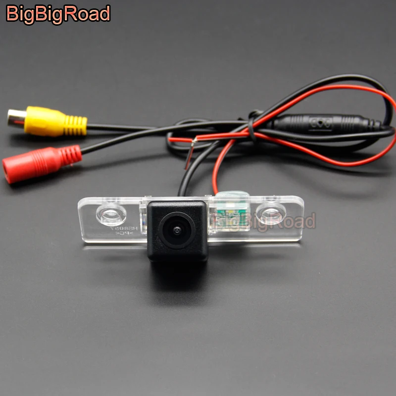 BigBigRoad Wireless Rear View Camera HD Color Image For Ford Fusion Mondeo MK2 MK3 Fiesta ST Classic 2002 2003-2011 2012