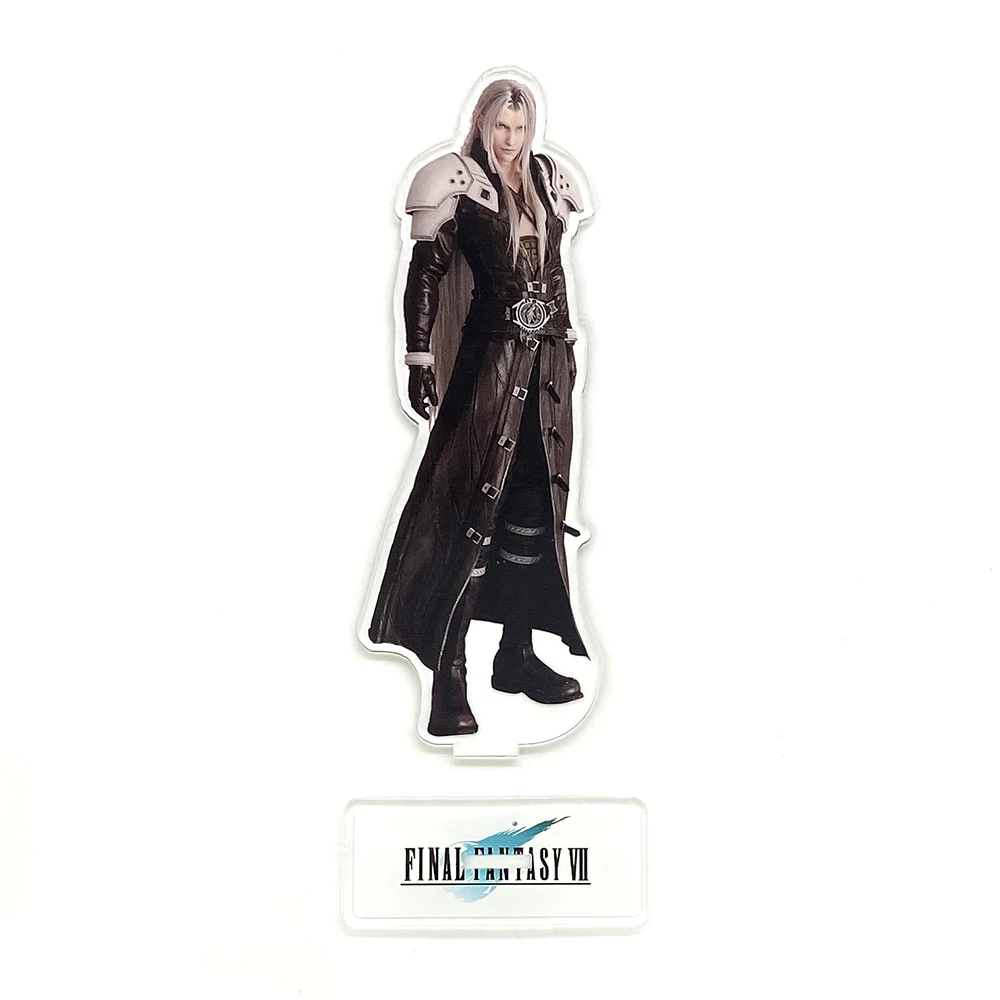 F FF7 VII 7 Remake RE Cloud Sephiroth Japón acrílico standee figuritas decoración de escritorio decoración de pasteles