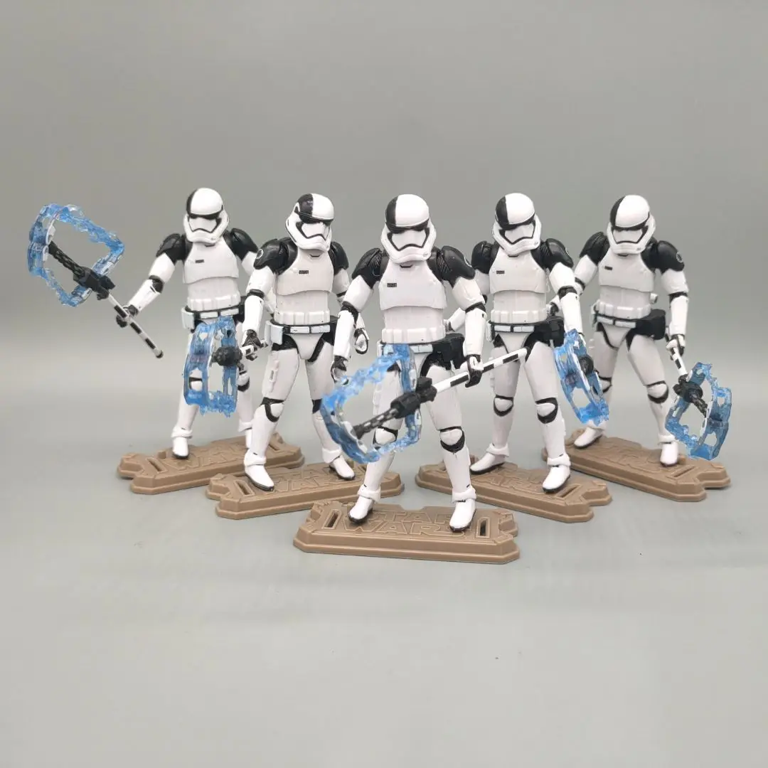 Lot of 5pics Star Wars Republic Utapau Orange White Clone Trooper 3.75