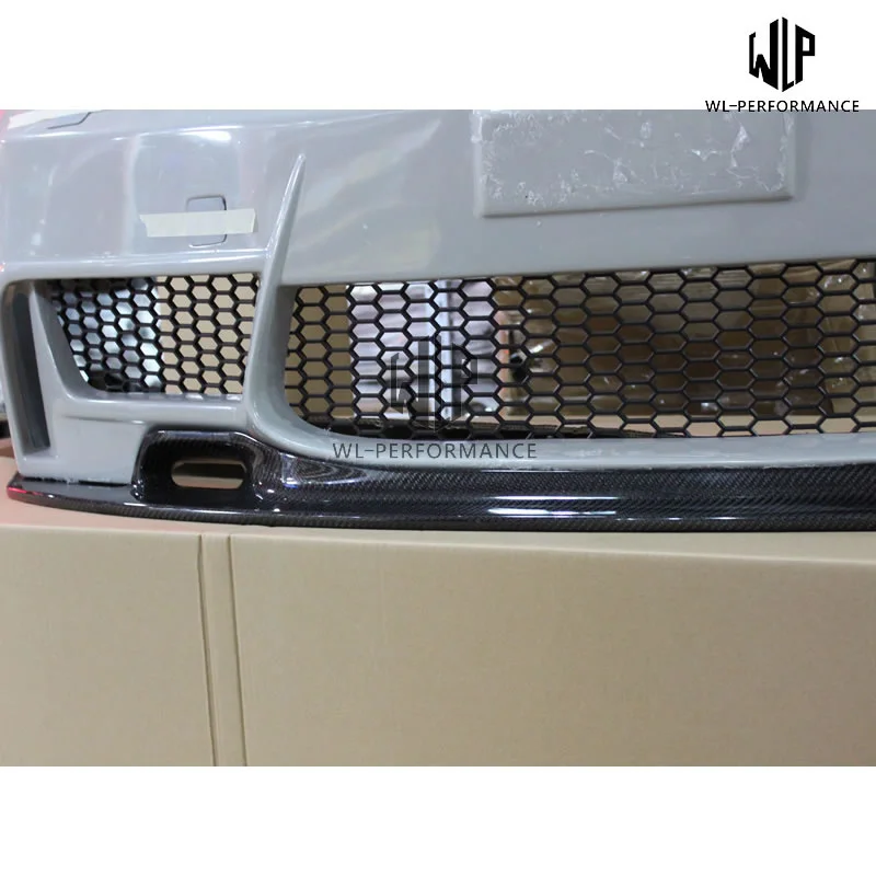 E90 1m High Quality Carbon Fiber Auto Front Bumper Splitter Lip Car Styling for Bmw 3 Series E90 1m 2005-2008