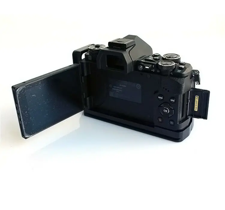 Camera L Bracket Hand Grip Holder Plate Vertical for Olympus E-M5 Mark II EM5II