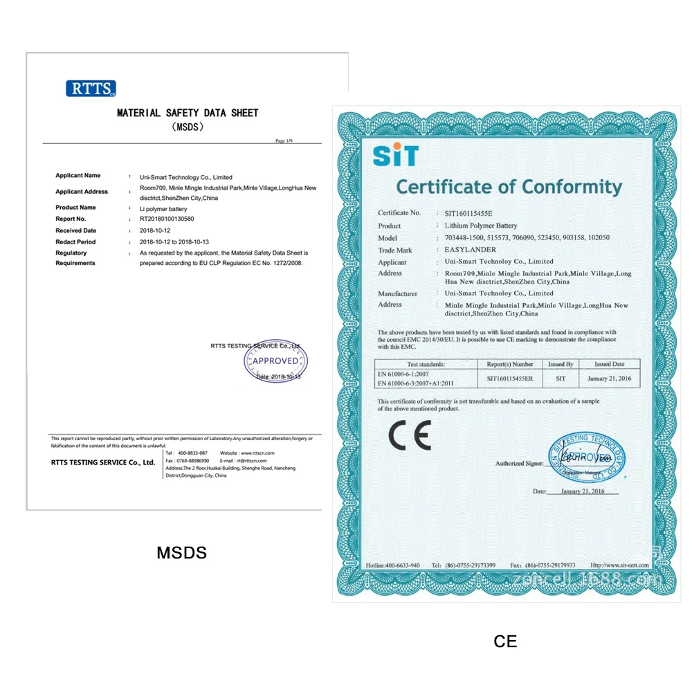 Sostituzione 3 linee 406080   Batteria ai polimeri di litio da 3,7 V 3000 MAH per libro onyx darwin 3 lettori libri e-book