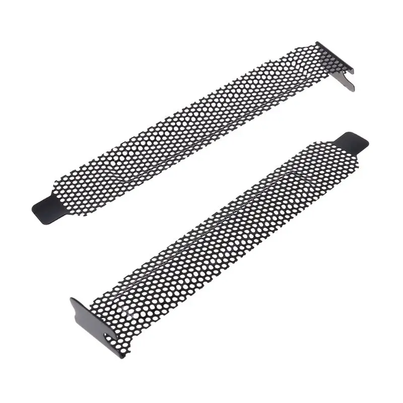 5PCS ระบายอากาศ Deflector สล็อต PCI กรอบแชสซี Bits บล็อกพัดลมระบายความร้อนกรองฝุ่นระบายอากาศ PC คอมพิวเตอร์กรณีโลหะ