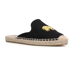 Pantofole espadrillas Zapatos De Mujer Mules per piatti nuovo arrivo Top canapa estate gomma tessuto di cotone scivoli infradito