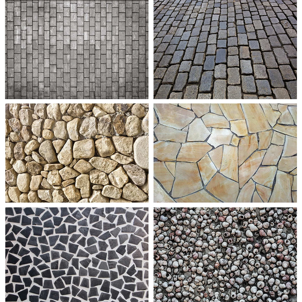 Mocsicka Rock Stone Brick Pavement Background Abstuct Texture Photography Floor Winter Christmas Adult Baby Photostudio Props