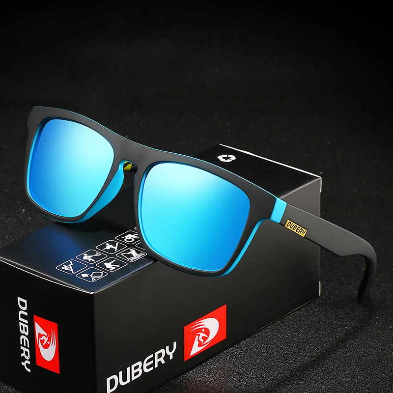 DUBERY Polarized Sunglasses Men's Driving Shades Male Sun Glasses For Men Retro Cheap 2020 Luxury Brand Designer Oculos D125