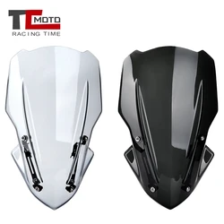 Motorcycle Windscreen Windshield For Kawasaki Z900 2017 2018 2019 Z 900 Wind Screen Shield With Holder Bracket Accessories