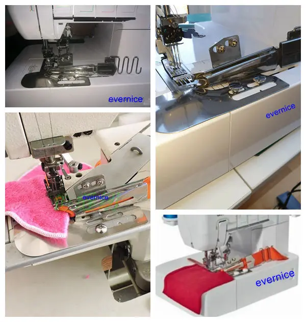 Cover Stitch Double Fold Edge Binder Attachment Folder for Janome CoverPro