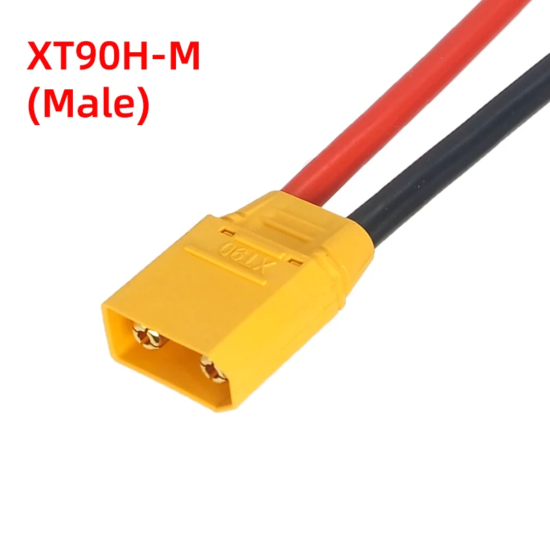 Vergaren XT90 Kabel Connector Man Vrouw XT90H Plug met Schede Cover 12AWG 10AWG Silicon Draad voor RC Lipo Batterij FPV Drone