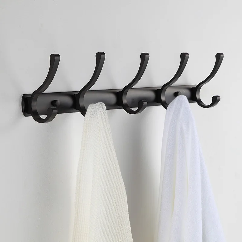 Punch-Gratis Kapstok Muur Opknoping Ruimte Aluminium