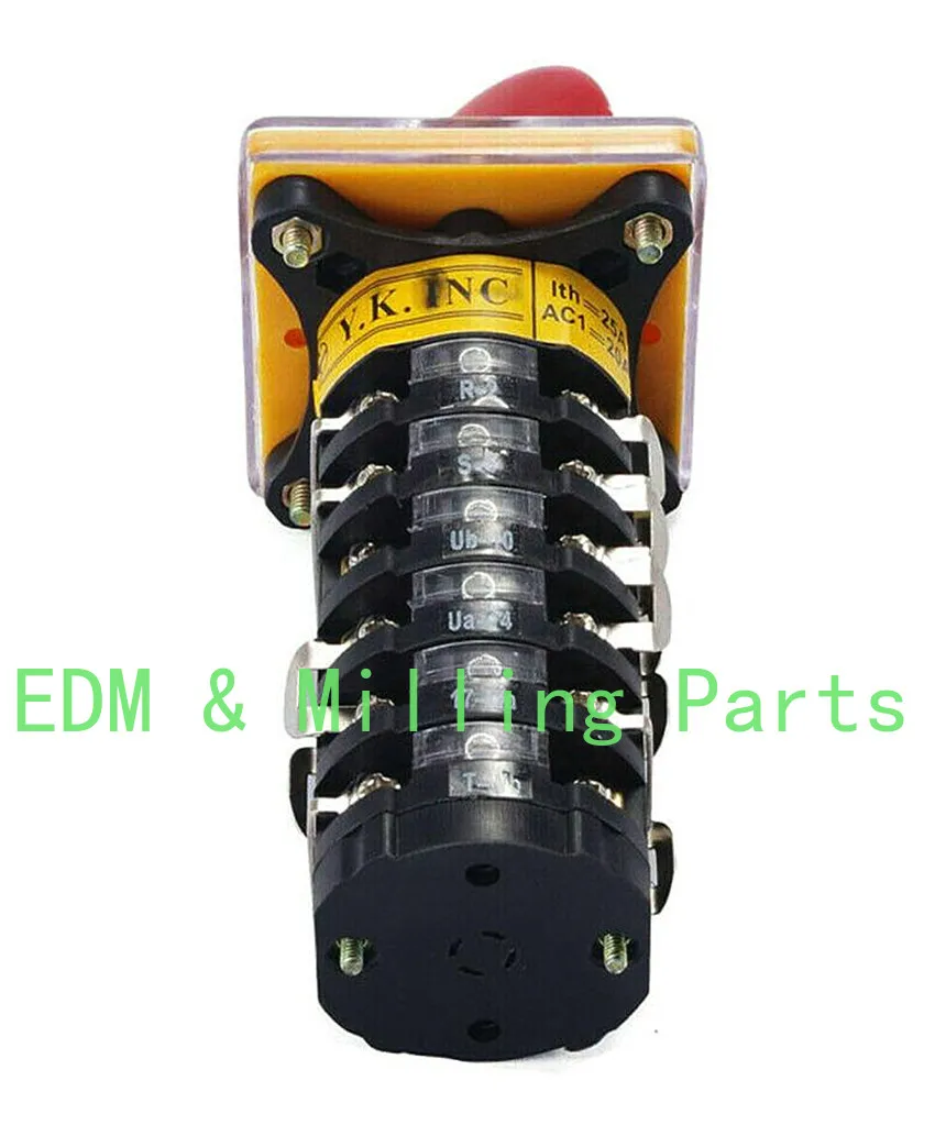 1x peça de fresadora importação de velocidade reversa cnc 6 peças de interruptor para bridgeport