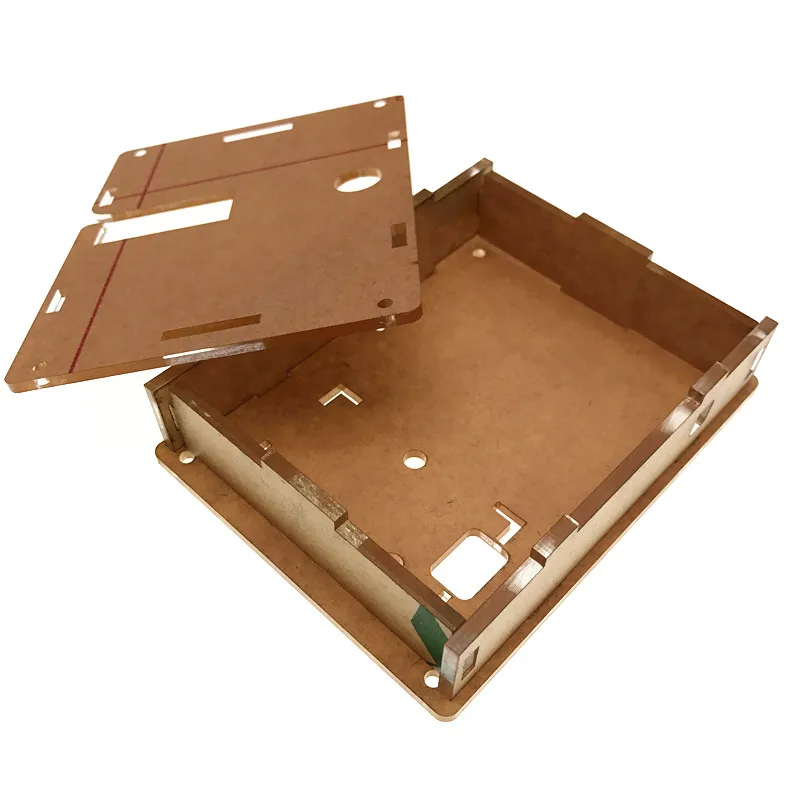 Klar Acryl Fall Shell Gehäuse Für LCR-T4 M328 Transistor Tester Kapazität ESR Mega328