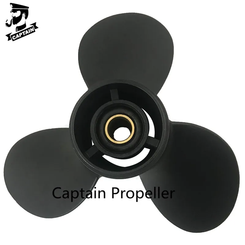 Captain Propeller-motor fueraborda Evinrude & Johnson, 10,3x13, ETEC, 15HP, 20HP, 25HP, 30HP, 35HP, aluminio, 14 dientes Spline RH 778863