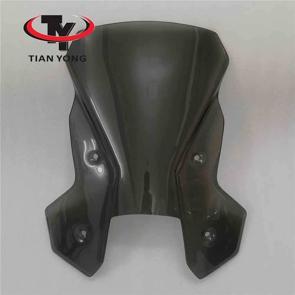 

For KTM 1190 1090 ADVENTUER Motorcycle Accessories Smoke Black Windshield Heightening Wind Deflectore raise Windscreen Spoiler