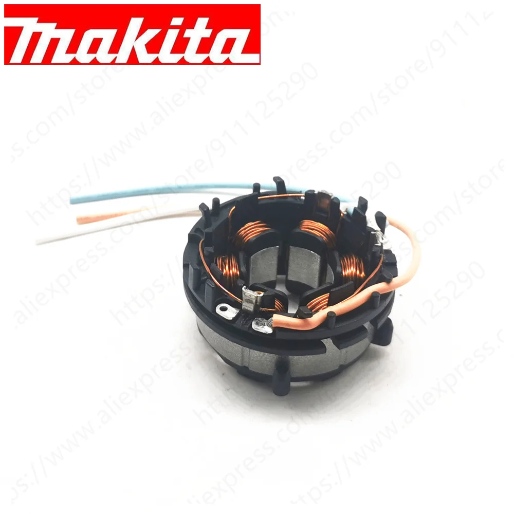 Stator Field สำหรับ Makita BDF459 BDF459Z BHP459 BHP459Z DDF459 DDF459Z DHP459 DF459D LXPH05 LXPH05Z 629960-3