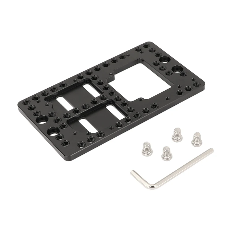 HDRIG Aluminum Cheese Plate Battery Backboard For IDX P-V2 Quick Release V Mount Camera Plate (Exclusive Use)