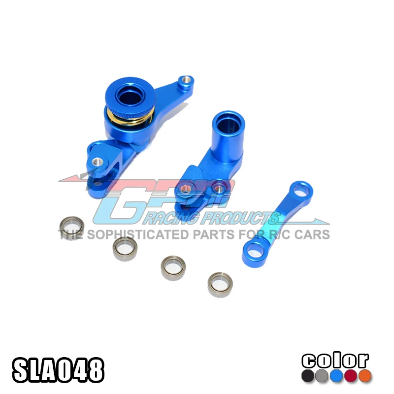 

GPM ALLOY STEERING ASSEMBLY WITH BEARINGS For TRAXXAS SLASH 4X4 LOW-CG 68086-21 RC Upgrade