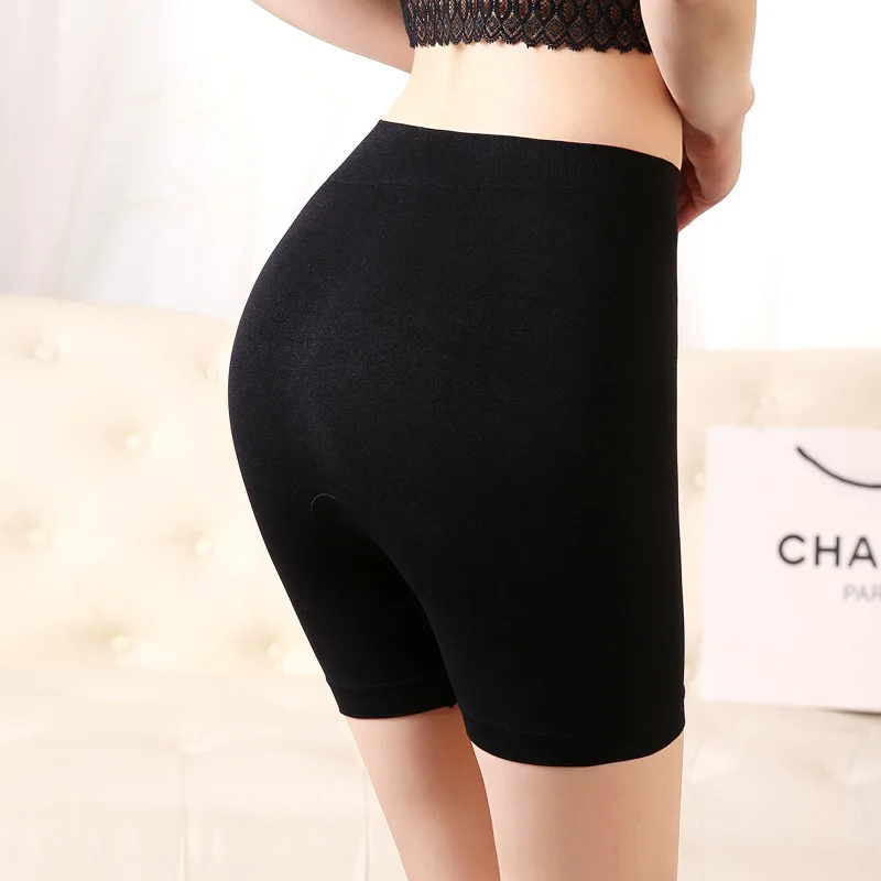 Plus size Women safety short pants Summer Anti chafing shorts under skirt elastic boyshorts panties Seamless Boxers underwear