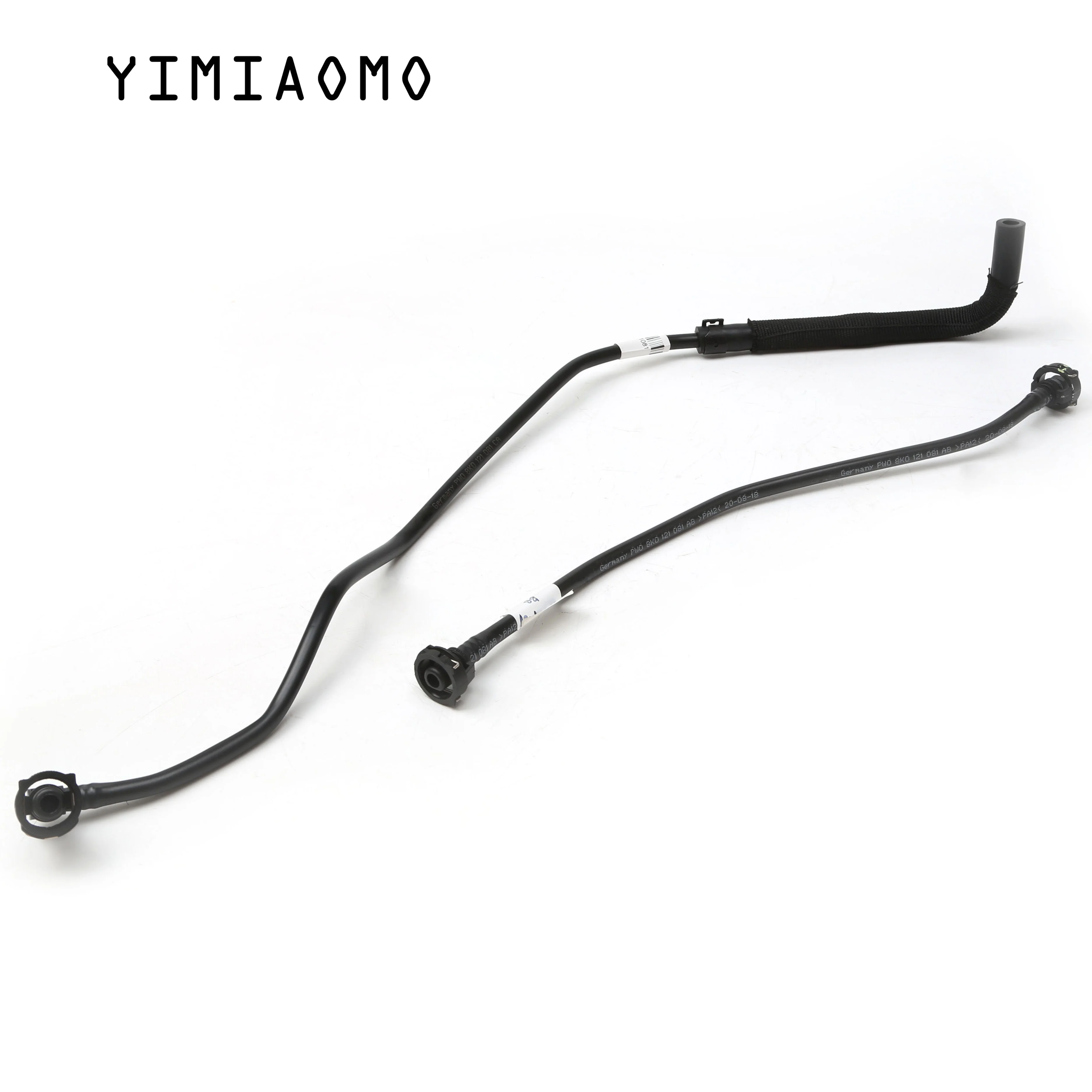 8K0 121 081 CA A pair of expansion tank ventilation hoses For Audi 1.8T 2.0T A4 Allroad Quattro A5 S5 Cabriolet Coupe 8R012108