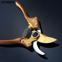 8inch Garden Scissors SK5 Steel Pruning Knife Professional Pruner Plant Shears Cutting Hand Tools