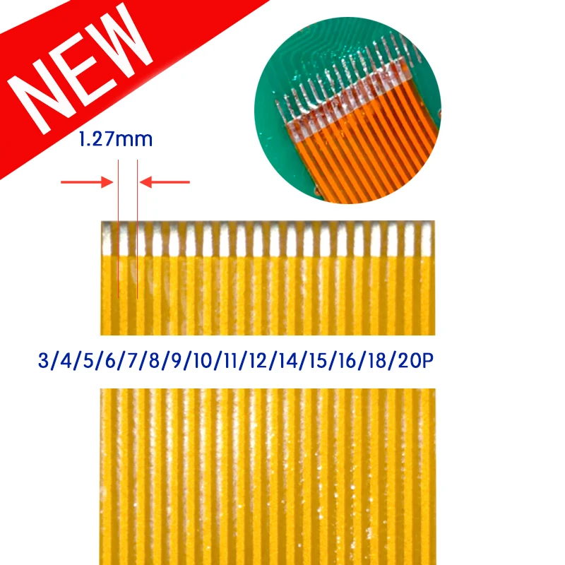 Les câbles plats flexibles FPC FFC 1,27 mm : une solution fiable pour vos projets électroniques