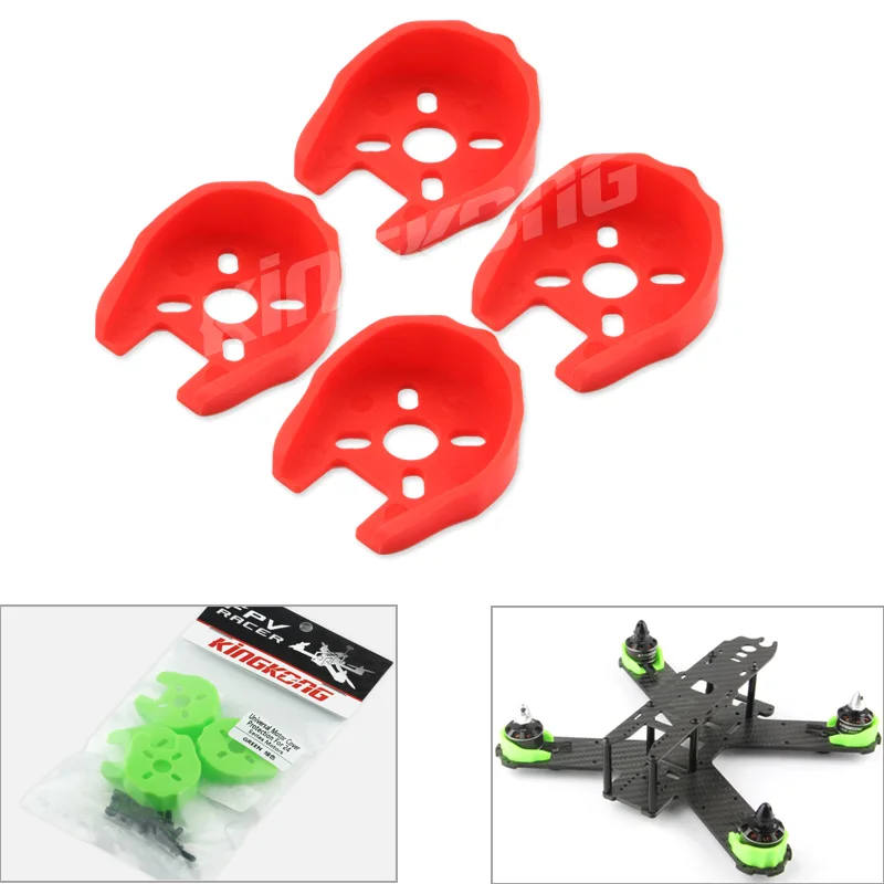 4pcs/set Kingkong Universal Motor Cover Protection for 18 22 24 Series Multicopter Quadcopter 2204 2205 2206 2208 Motors