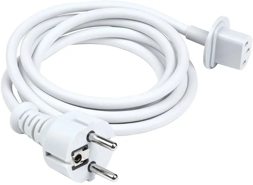 High quality NEW  Europe Plug 1.8M Power cord cable for IMAC Computer Macbook EU plug charger adapter