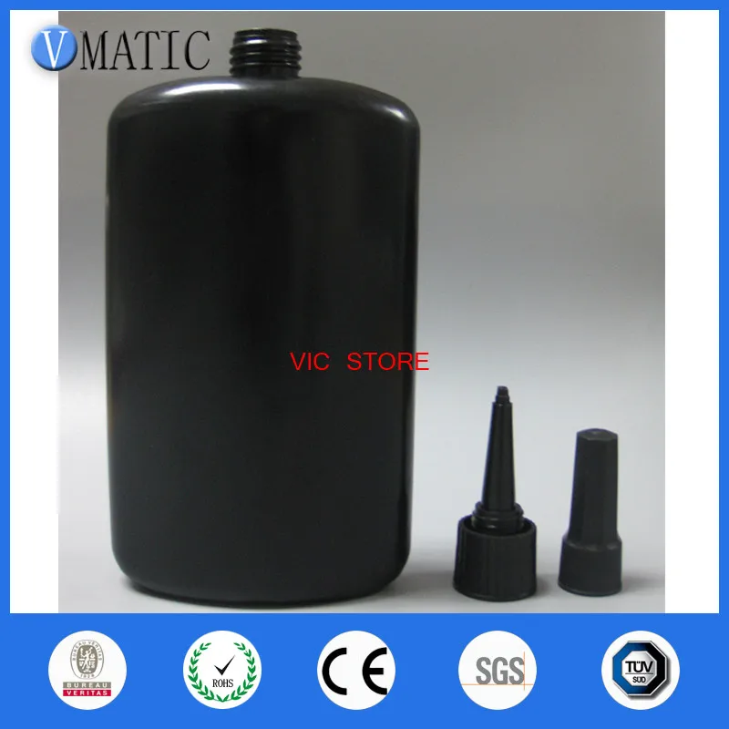 Free Shipping 250cc/ml UV Glue Bottle/ Anaerobic Adhesive Bottle/ Black Soft Glue Bottle (Glue Bottle Only)