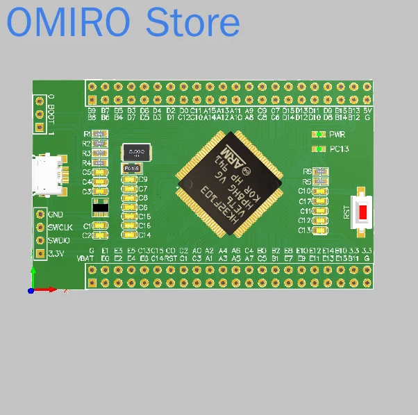 Hk32f103vet6 Core Ban Hàng Thuận M3 Mới Hk32f103 Hệ Thống Tối Thiểu Ban Phát Triển Thay Thế Cho Stm32