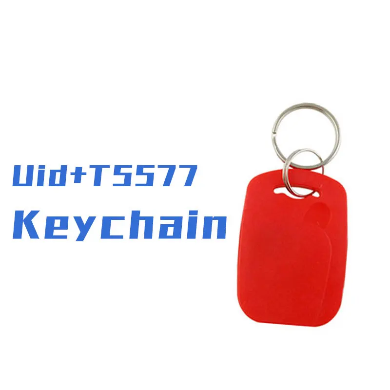 5/10PCS RFID Tag Smart Dual Frequency Chip 125Khz T5577 EM4305 Rewritable Keyfobs 13.56Mhz NFC S50 Clone Copy Token Keychain