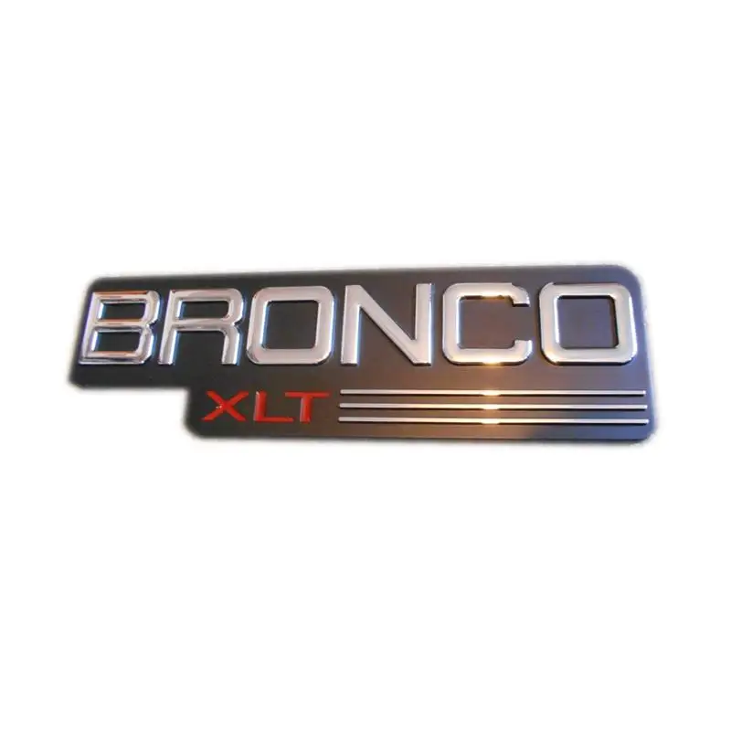 

ABS пластик BRONCO XLT автомобильный стикер эмблема значок