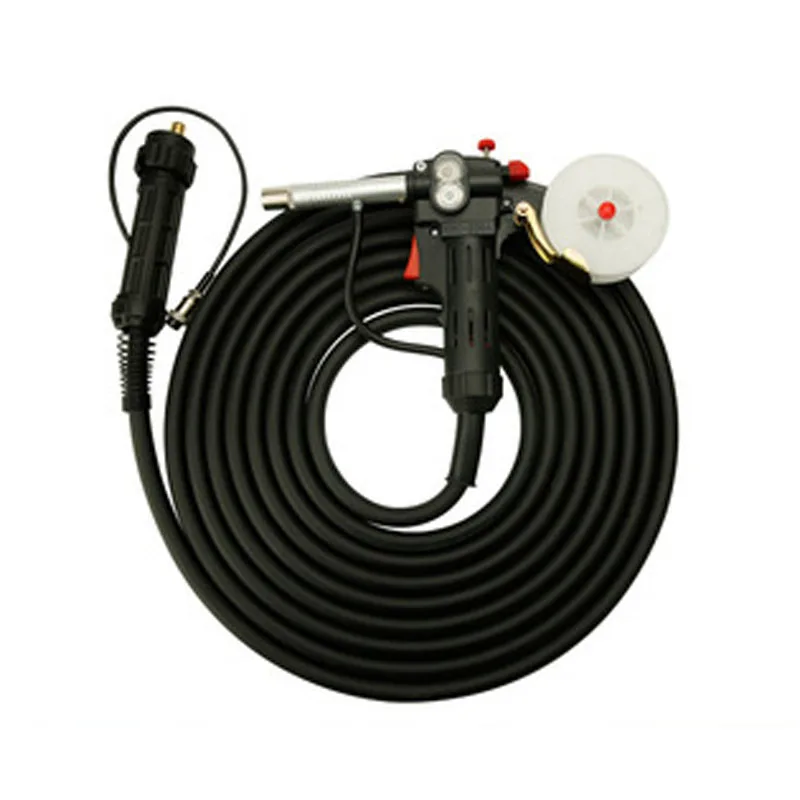 3 Meters MIG Welder Spool Gun Wire Feeder Aluminum Welder Use Standard Spool with Euro Connection 24V DC Motor Free Nozzle