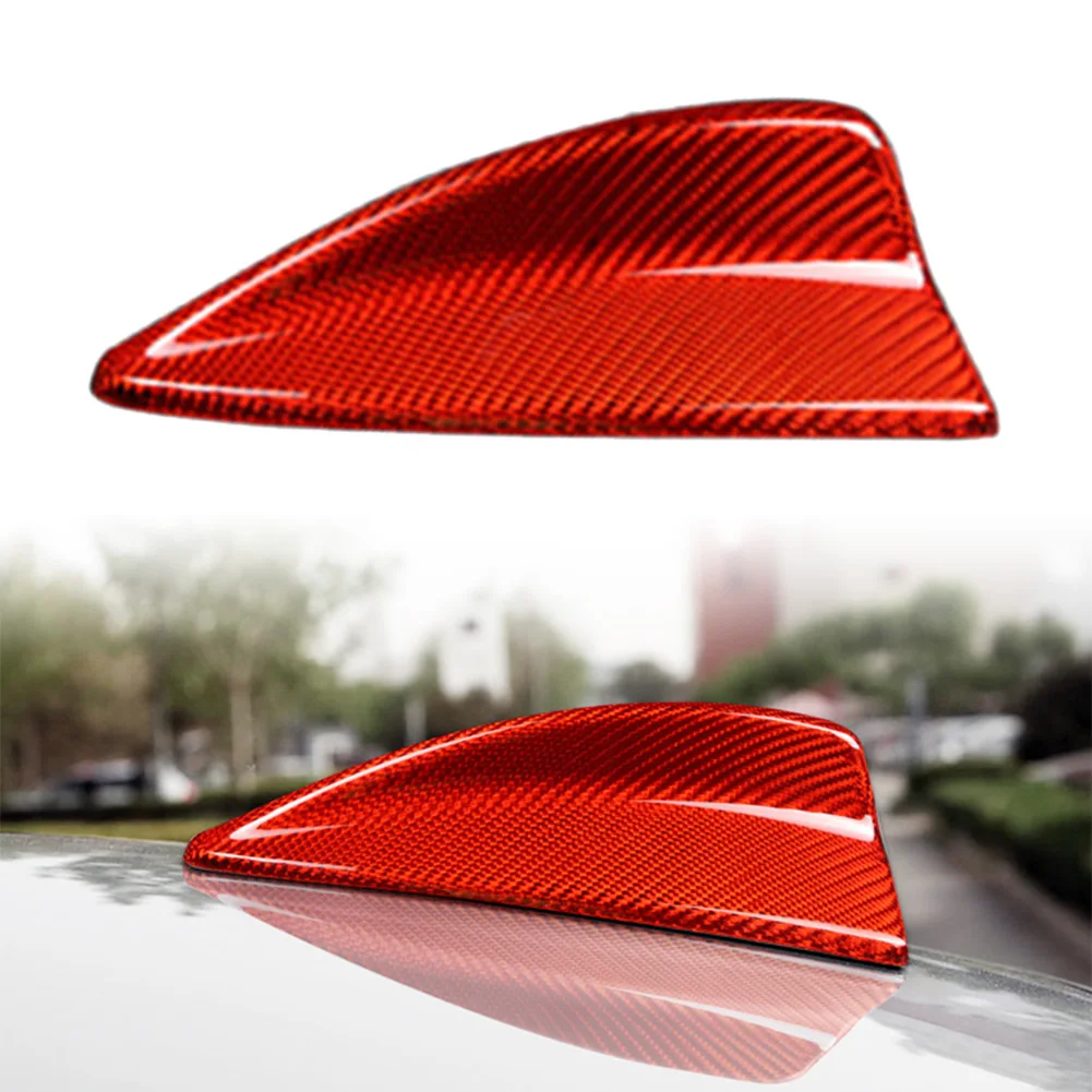 Car Shark Fin Antenna Cover Real Carbon Fiber For BMW 1 3 Series E82 2007-2013/ E46 2004-2006/ E90 2004-2011/ E92 M3 2005-2013