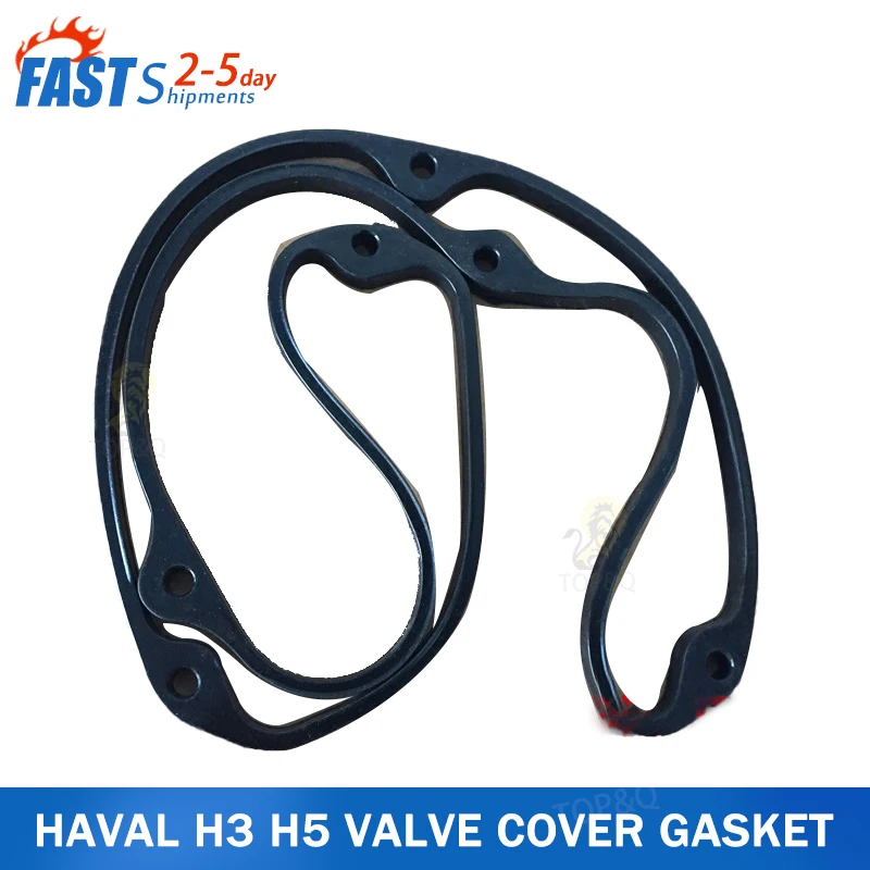 

Fit for Great Wall Haval H5 H3 valve cover gasket 4G63 6469 rubber gasket CUV gasket cylinder head cover rubber ring