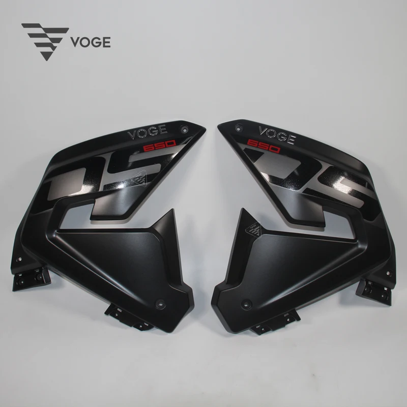 

Motorcycle Lx650-2 Lx650ds Original Left and Right Oil Tank Guard Board and Wind Shield Board Apply for Loncin Voge