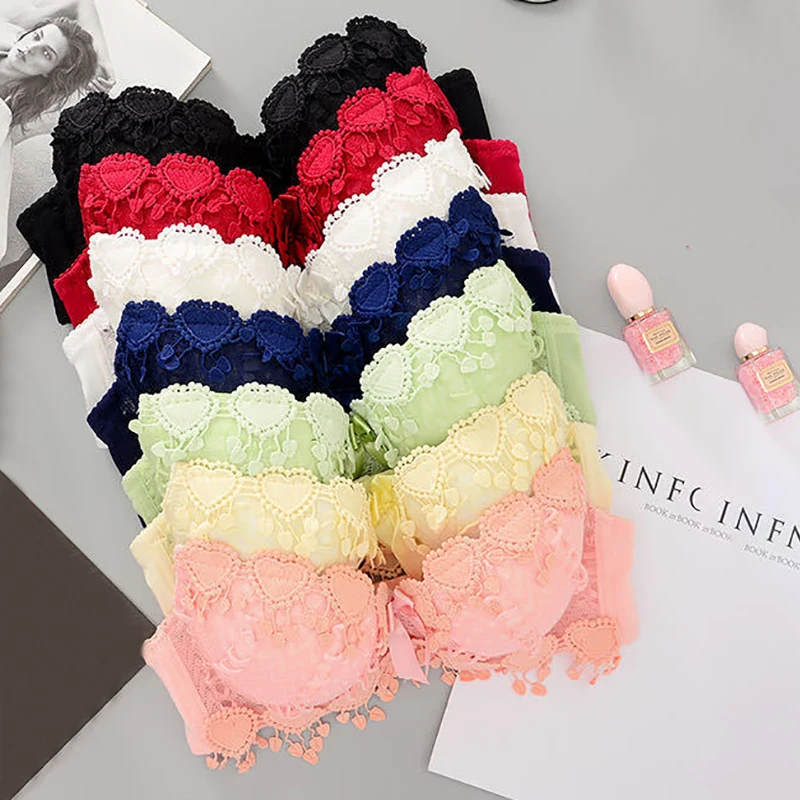 Female Bra Sexy Lace Bras For Women Push Up Bra Comfortable Soft Undearwear Bralette Ladies Sexy Lingerie Top Women