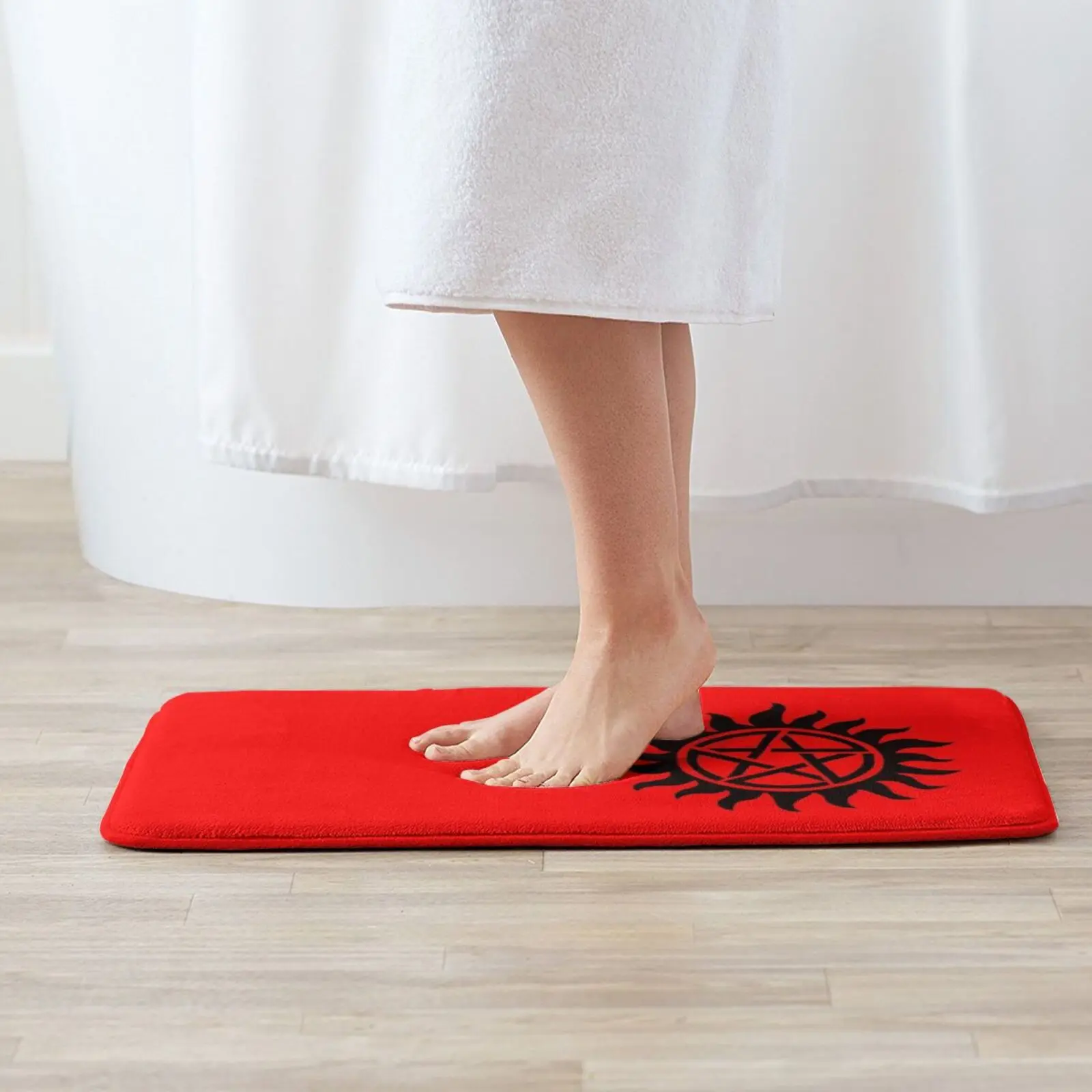 Supernatural Anti-Possession Soft Non-Slip Mat Rug Carpet Cushion Supernatural Anti Possession Devil Spn