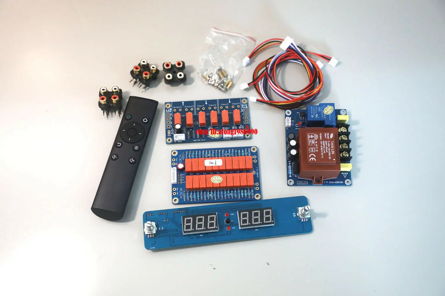 Hifi Remote Volume Control Passive Preamp Board Audio Input Choose Board