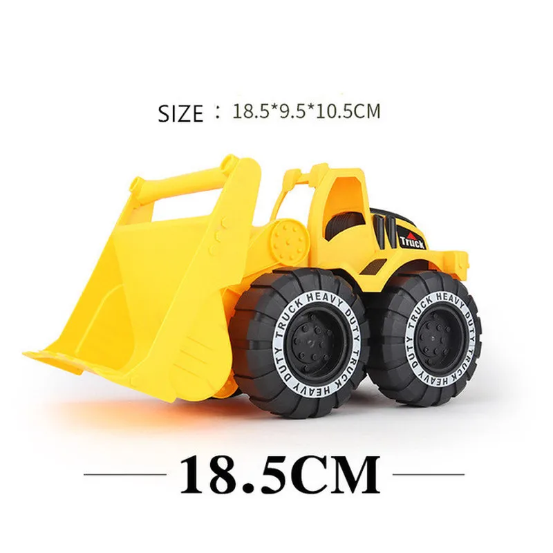 Classic Baby Simulation Engineering Car Toy Excavator Bulldozer Model Tractor Toy Dump Truck Model Car Toy Mini for Kid Boy Gift