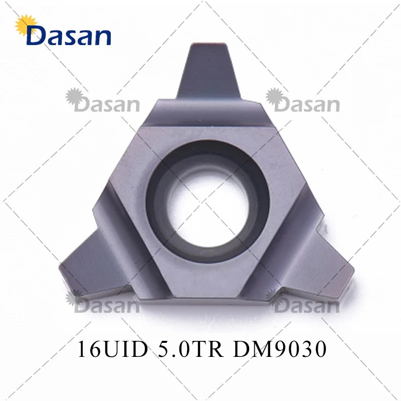 10PCS 16UID GER 4.0TR  5TR 6 TR 5ACME 11UID 2.0TR 3.0TR 4TR Carbide Threading Inserts Original U Thread Blade Lathe Cutter Tool