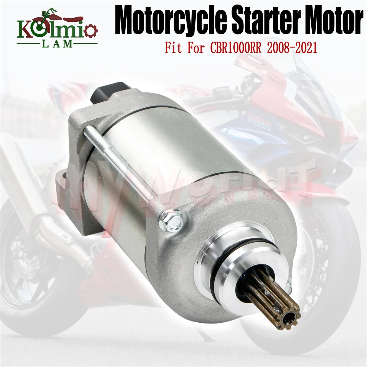 

Fit For HONDA CBR1000RR 2008 - 2021 Motorcycle Electrical Engine Starter Motor CBR 1000 CBR1000 RR