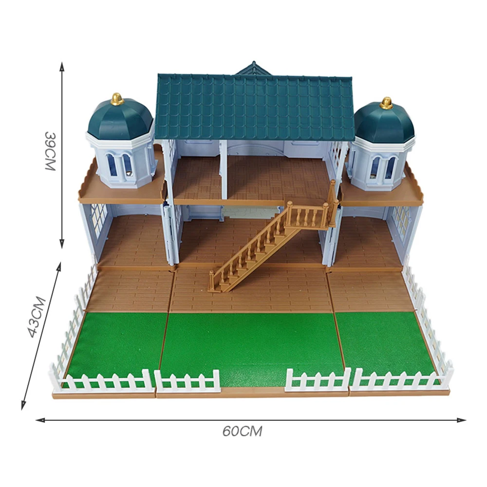 Meble do domku dla lalek 1:12 udawaj zagraj w zabawki domowe dom zamkowy dom leśny willa kolokacja rodzina zwierząt zabawka dla dziewczyny prezent