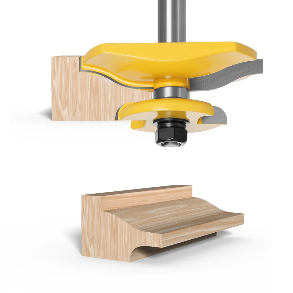 Imagem -06 - Bits 12 mm Haste Pequeno Trilho Ogee & Estilo Backcutter Roteador Bit Painel Raiser Tenon Cortador Conjunto Carpintaria Fresagem 03129 Peças